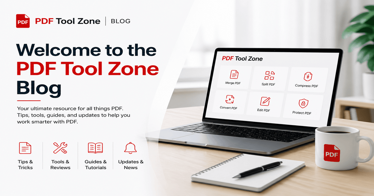 Welcome to the PDF Tool Zone Blog